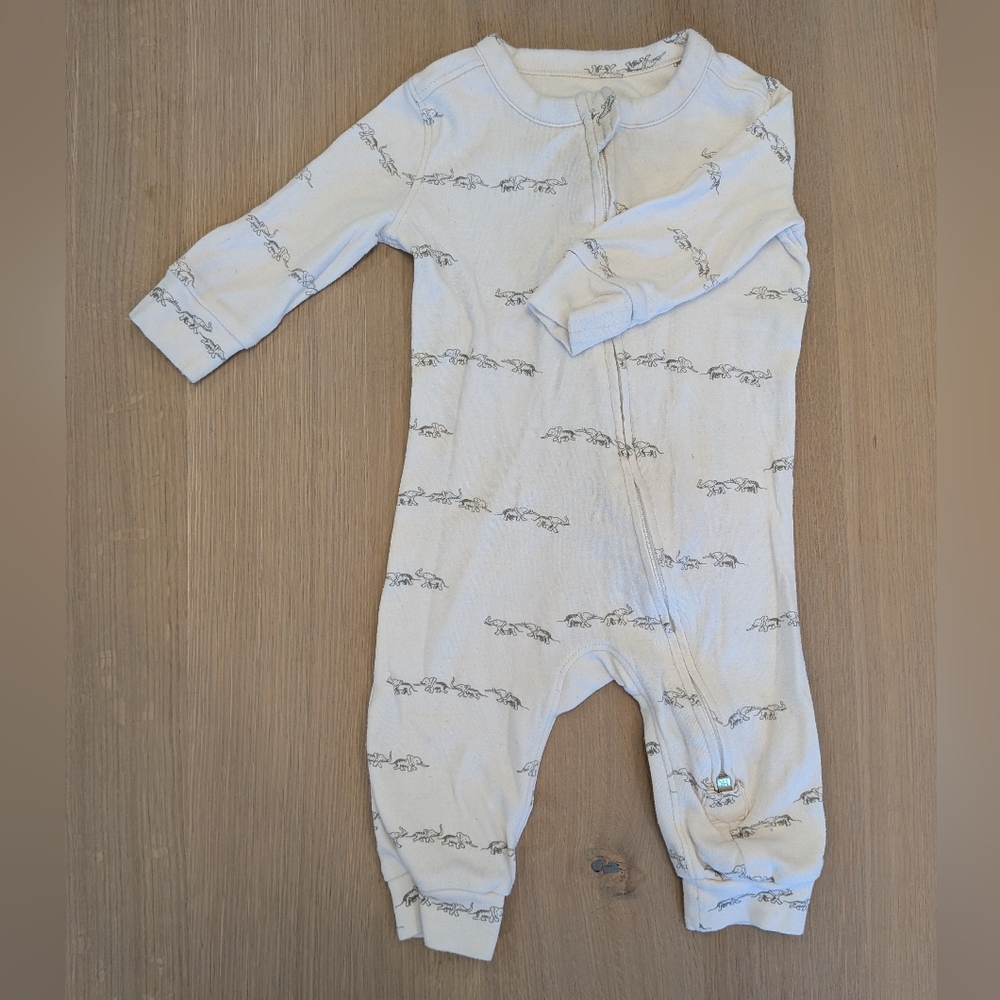 Banana Republic White Kids Footie with Playful Print